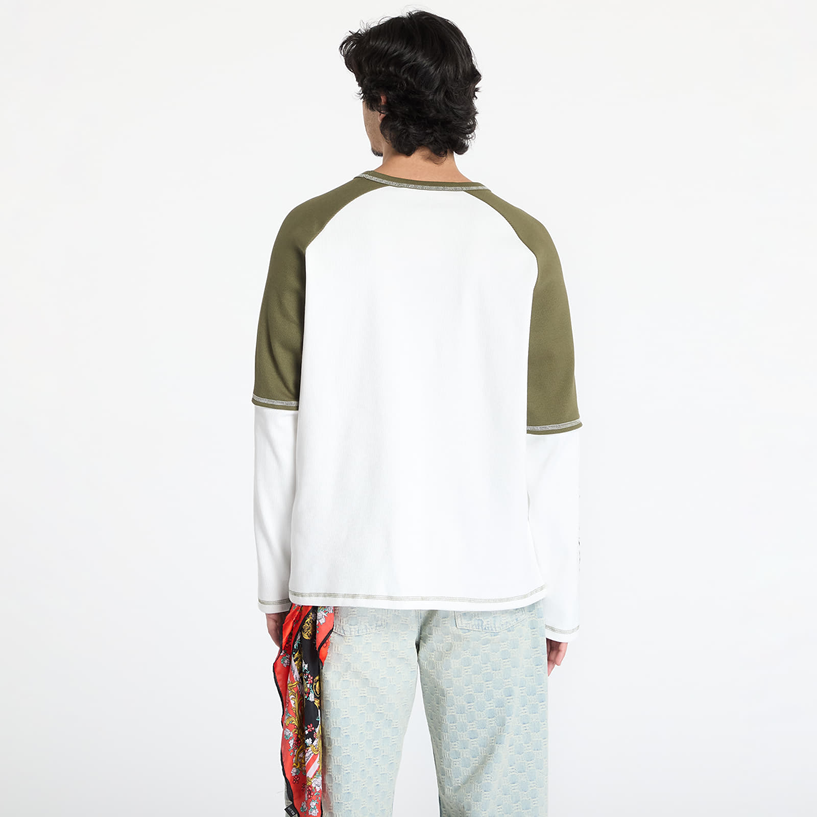 Pólók MISBHV Varsity 70"S Longsleeve UNISEX White