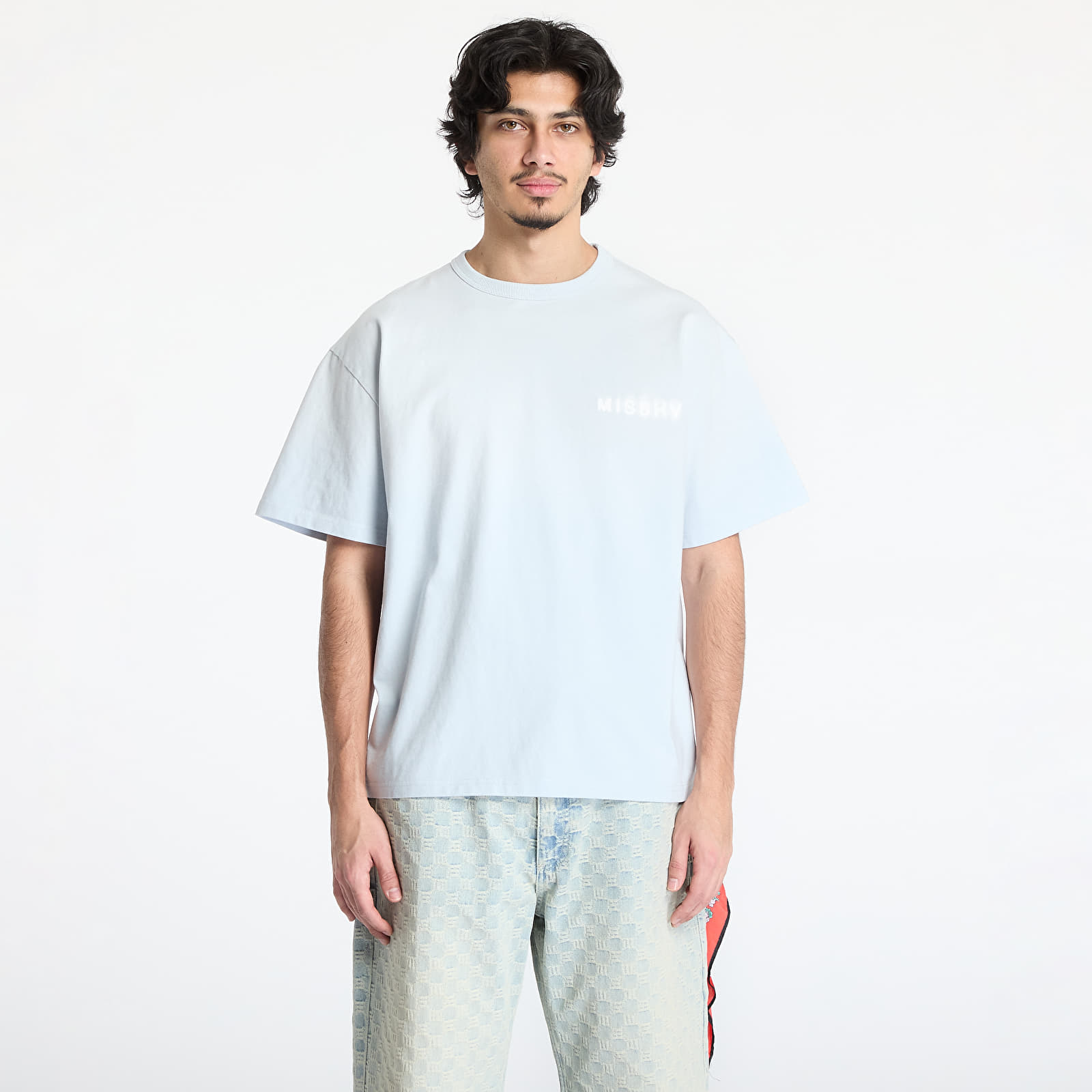 Pólók MISBHV Community Ocean Washed T-Shirt UNISEX Blue