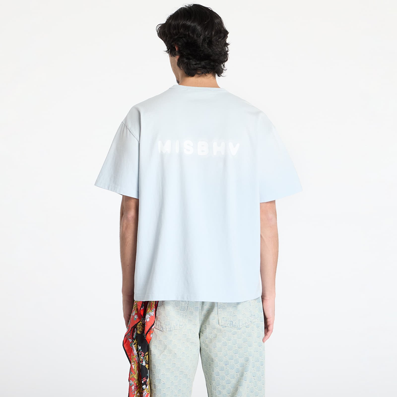 Pólók MISBHV Community Ocean Washed T-Shirt UNISEX Blue
