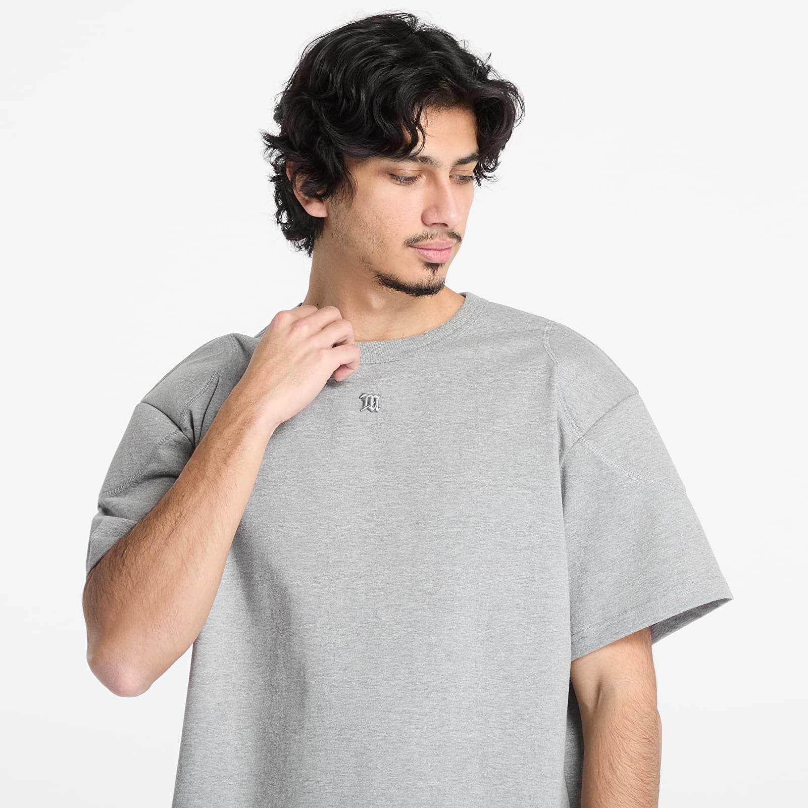 Pólók MISBHV Football Muscle T-Shirt UNISEX Grey
