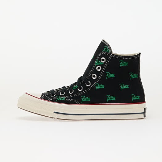 Converse x Patta Chuck 70 Black/ Jolly Green