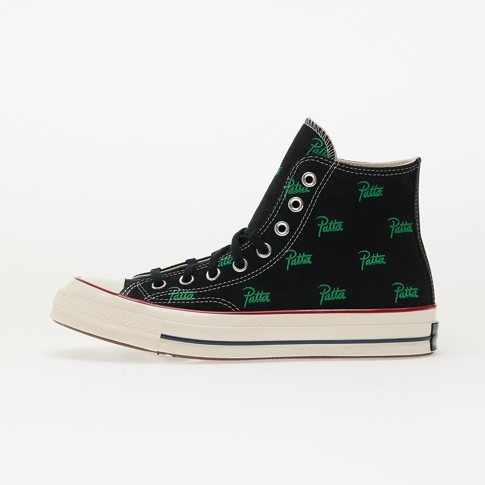 Férfi cipők Converse x Patta Chuck 70 Black/ Jolly Green