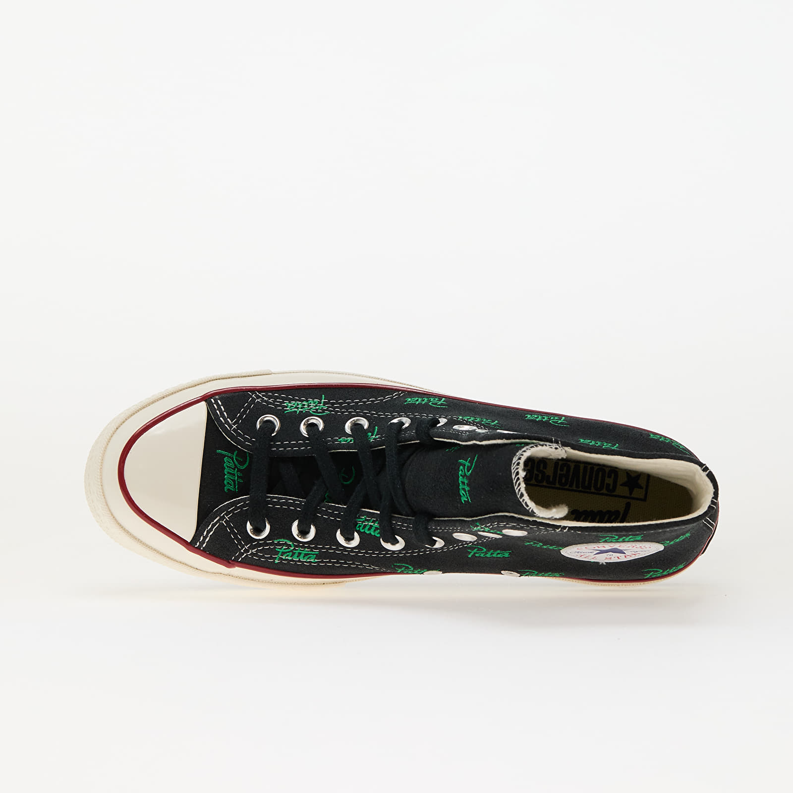 Férfi cipők Converse x Patta Chuck 70 Black/ Jolly Green