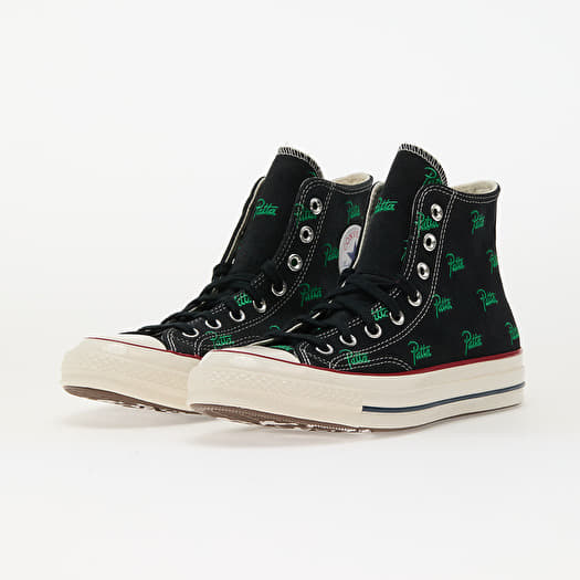 Men's shoes Converse x Patta Chuck 70 Black/ Jolly Green Footshop
