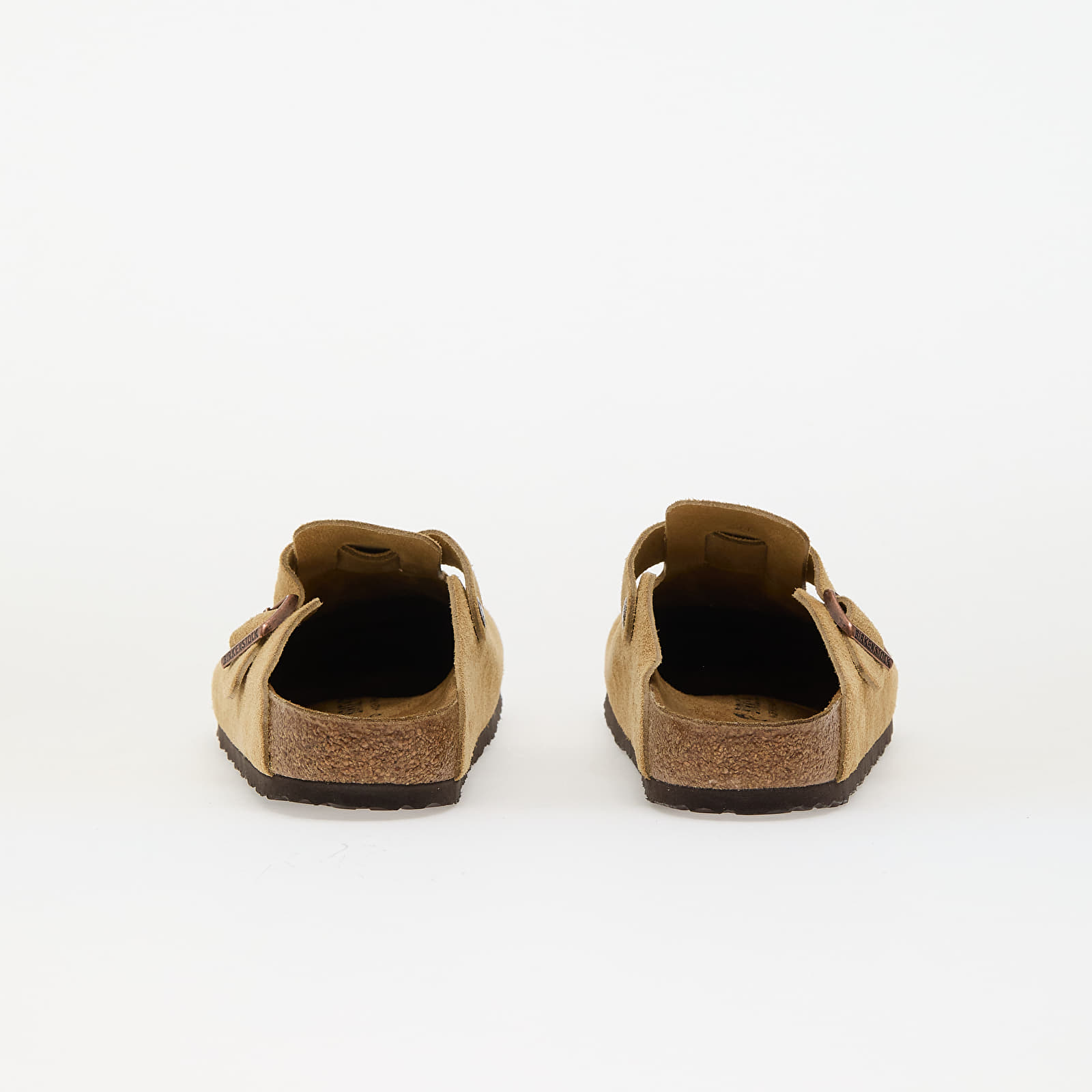 Men's shoes Birkenstock Boston Suede Leather Latte Cream