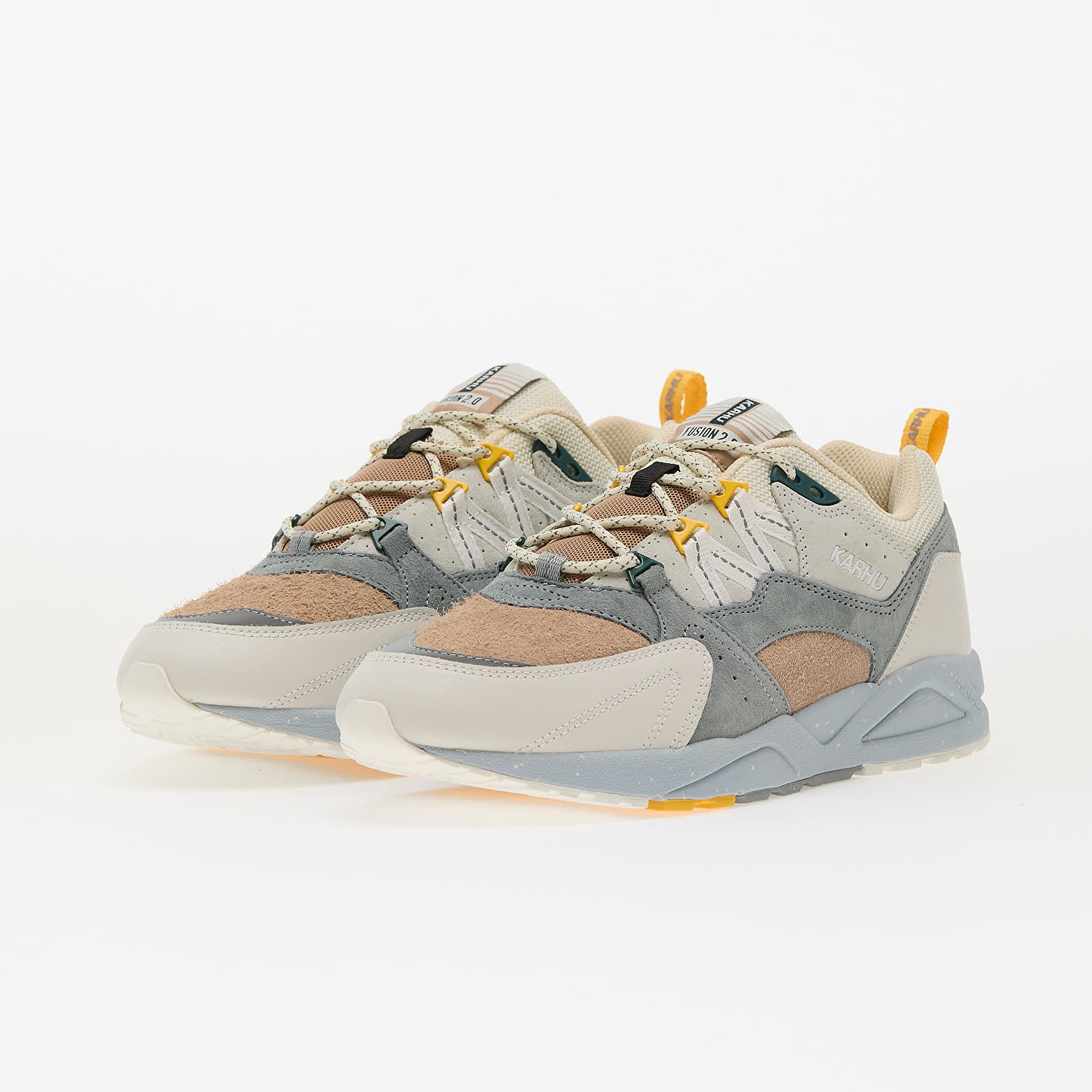 Pánské tenisky a boty Karhu Fusion 2.0 Limestone/ Bright White