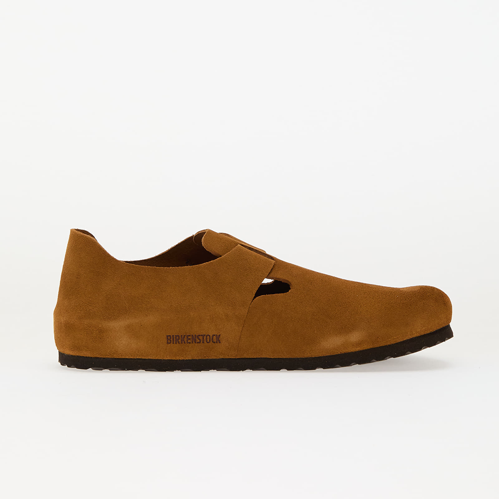 Männer Birkenstock London Suede Leather Mink