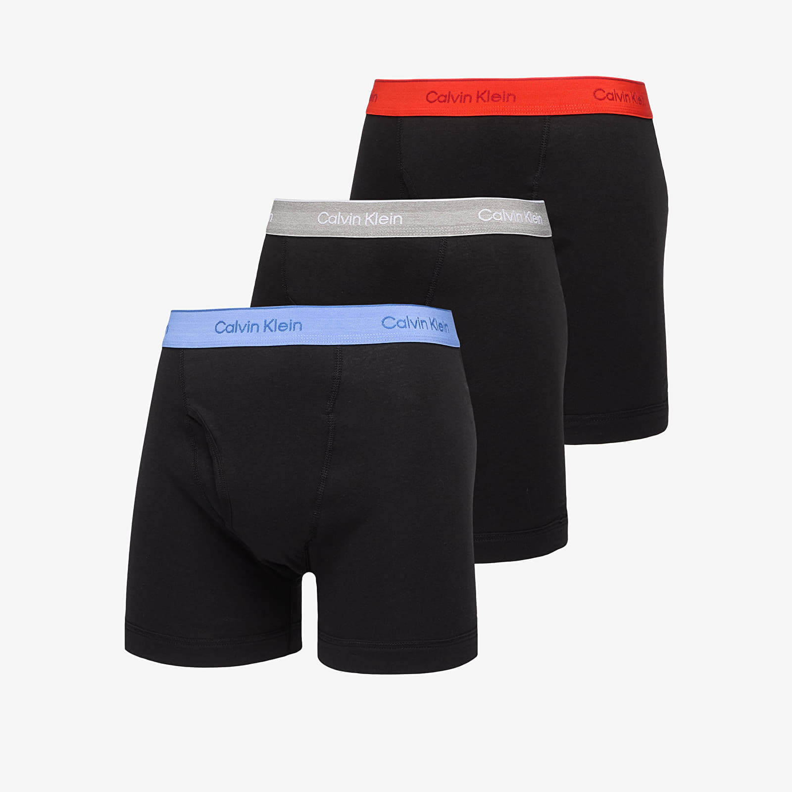 Boxeri Calvin Klein Classic Fit Boxer Brief 3-Pack Black