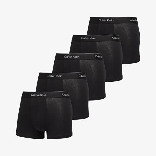 Boxerky Calvin Klein Icon Cotton Stretch Trunk 5-Pack Black