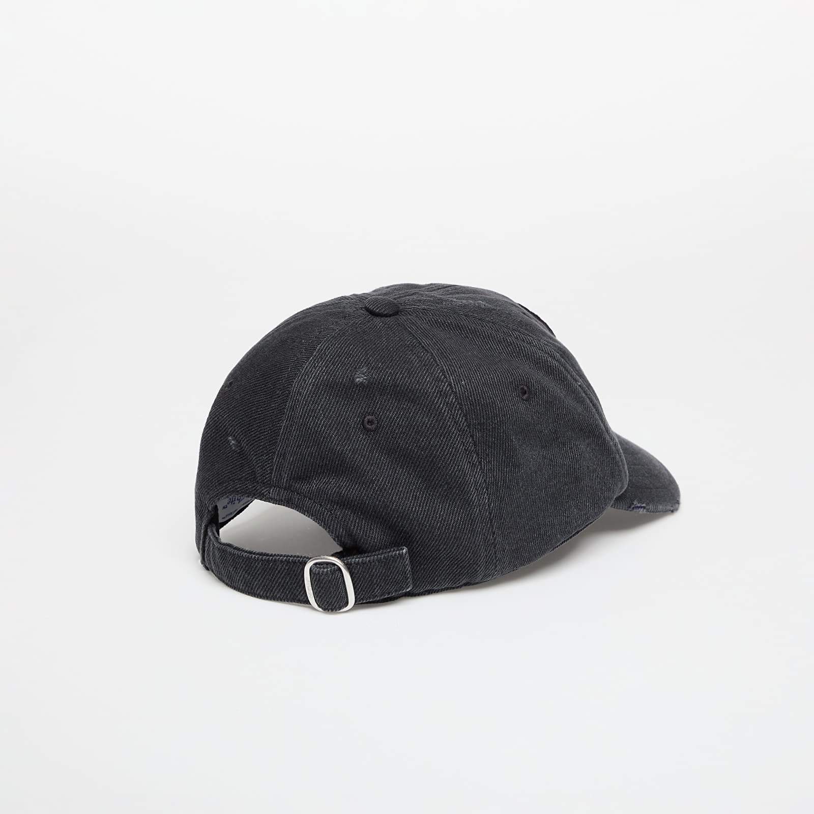 Šiltovky Off-White Distressed Denim Baseball Cap Black