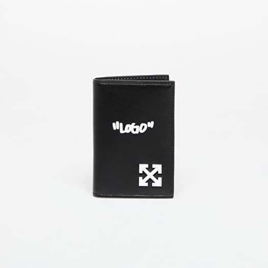 Tegnebog Off-White Jitney Quote Documents Holder Black/ White