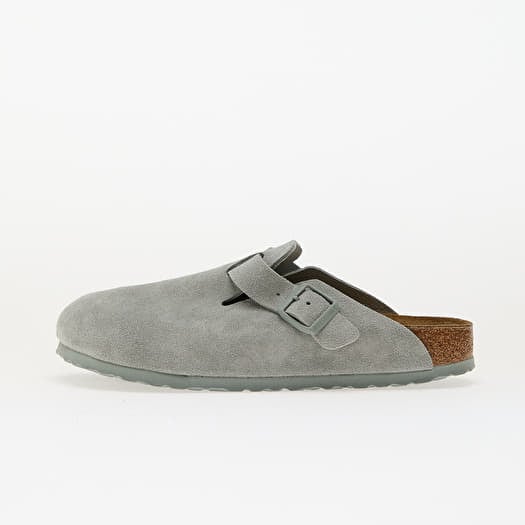 Birkenstock Boston Suede Leather Pure Sage