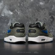 Nike air max 1 premium clay green / hyper royal - white - black top