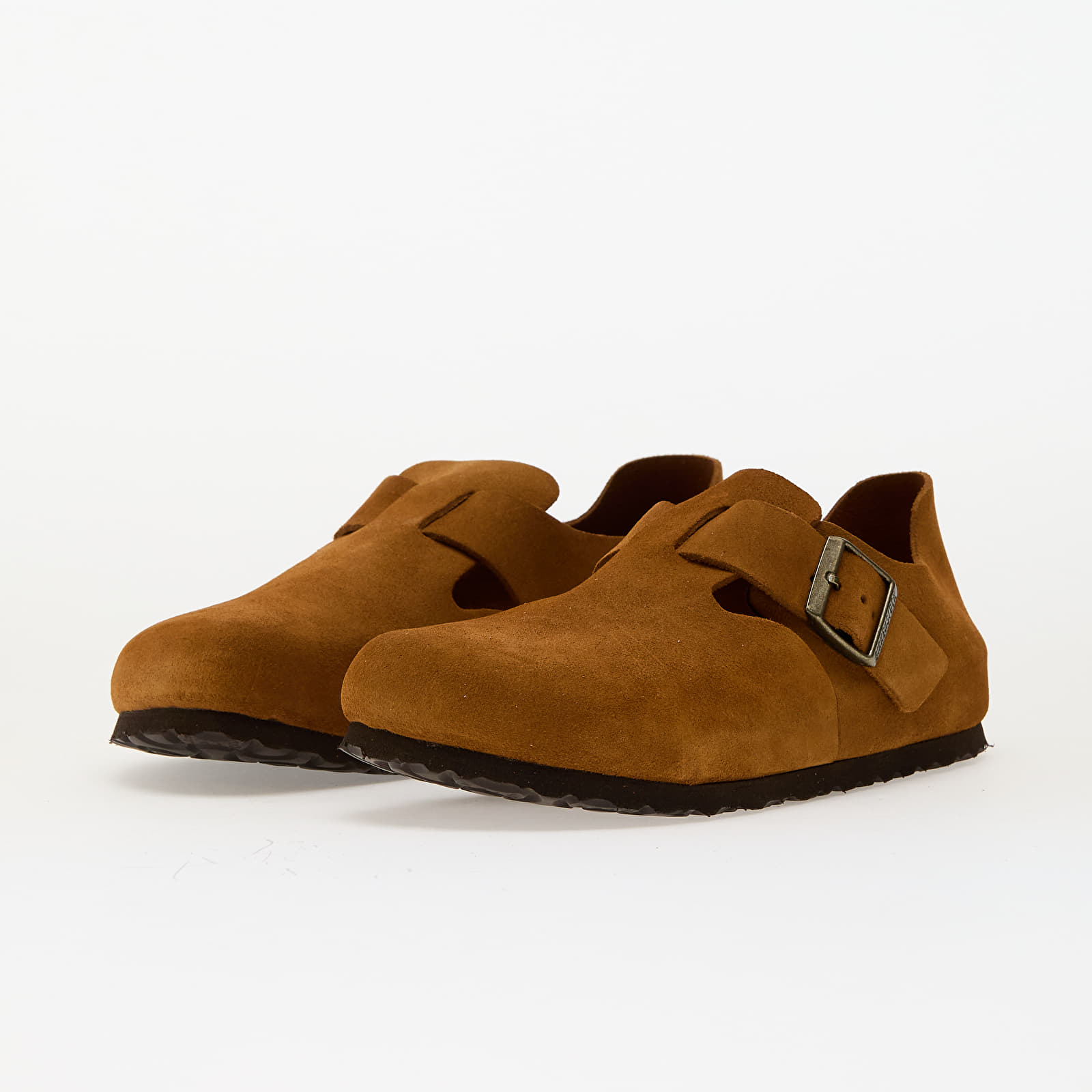 Sapatos de mulher Birkenstock London Suede Leather Mink