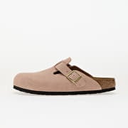 Birkenstock Boston Suede Leather Light Rose