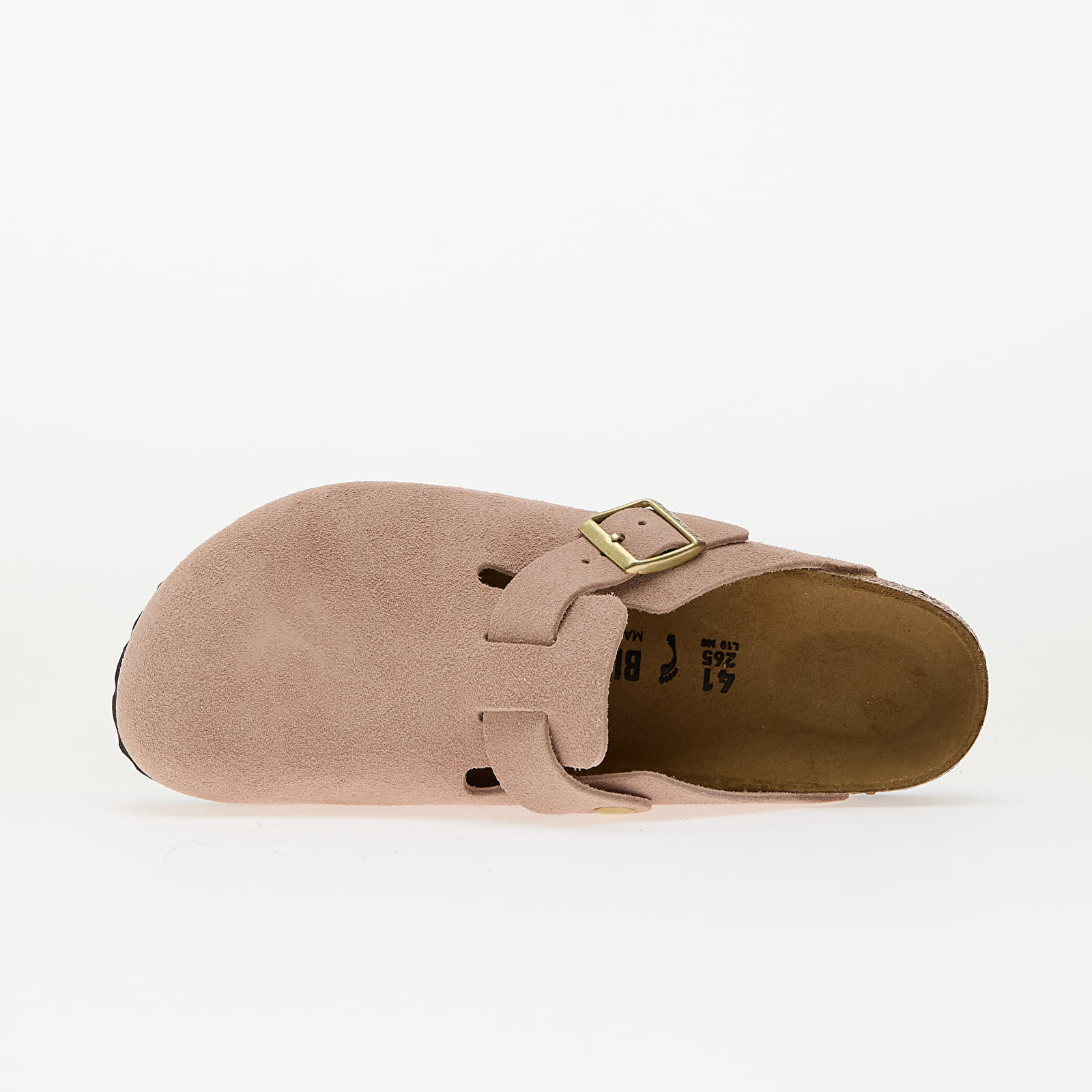 Női cipők Birkenstock Boston Suede Leather Light Rose