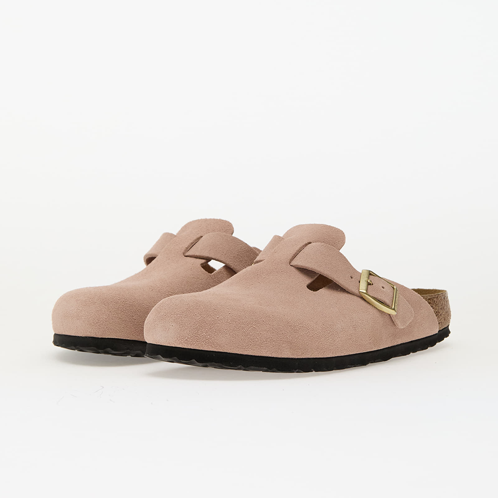 Női cipők Birkenstock Boston Suede Leather Light Rose