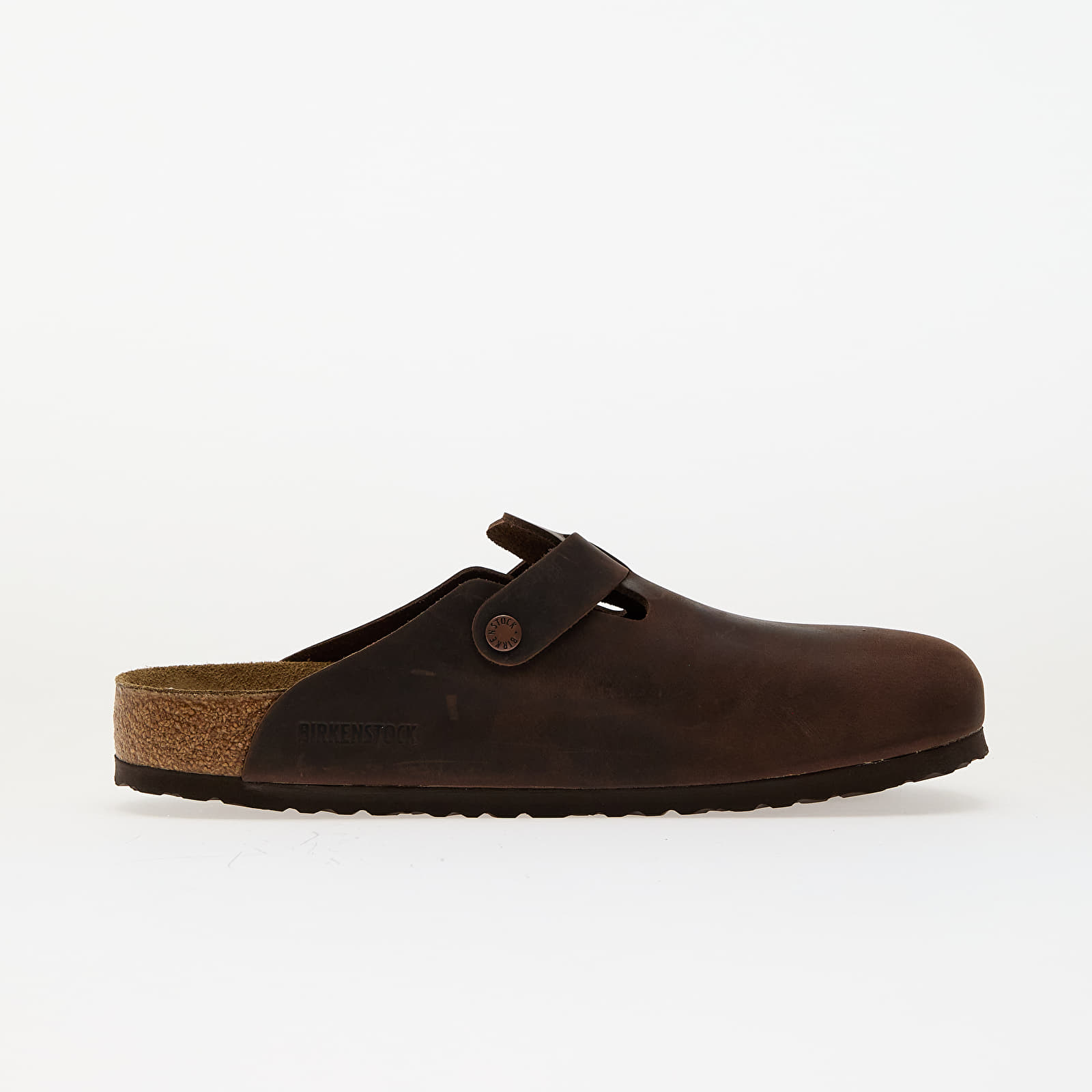 Buty męskie Birkenstock Boston Natural Leather Oiled Habana