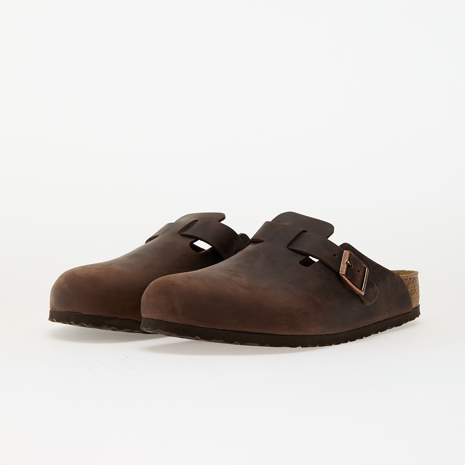 Buty męskie Birkenstock Boston Natural Leather Oiled Habana