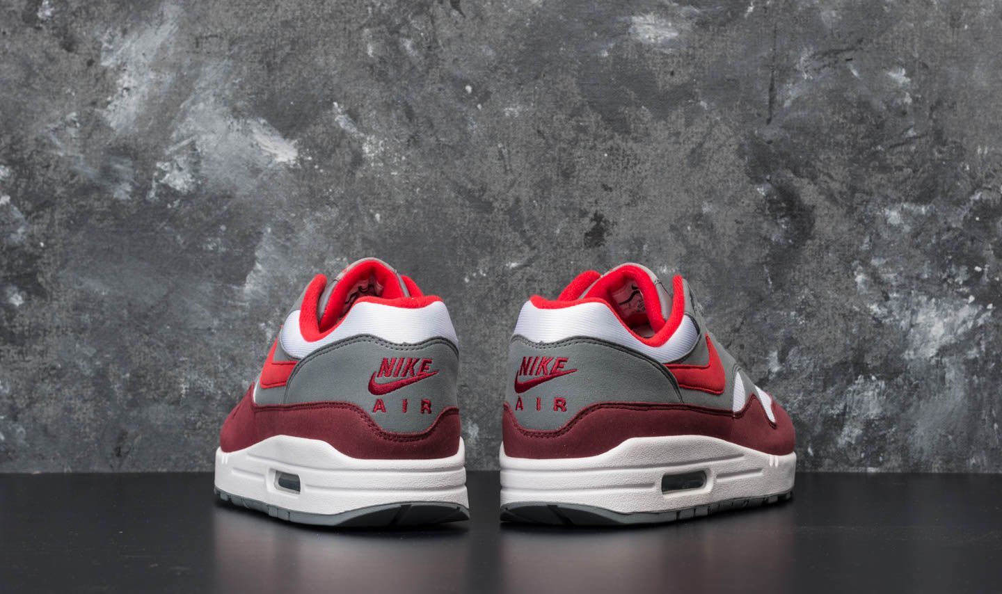 Men's shoes Nike Air Max 1 White/ University Red/ Cool Grey