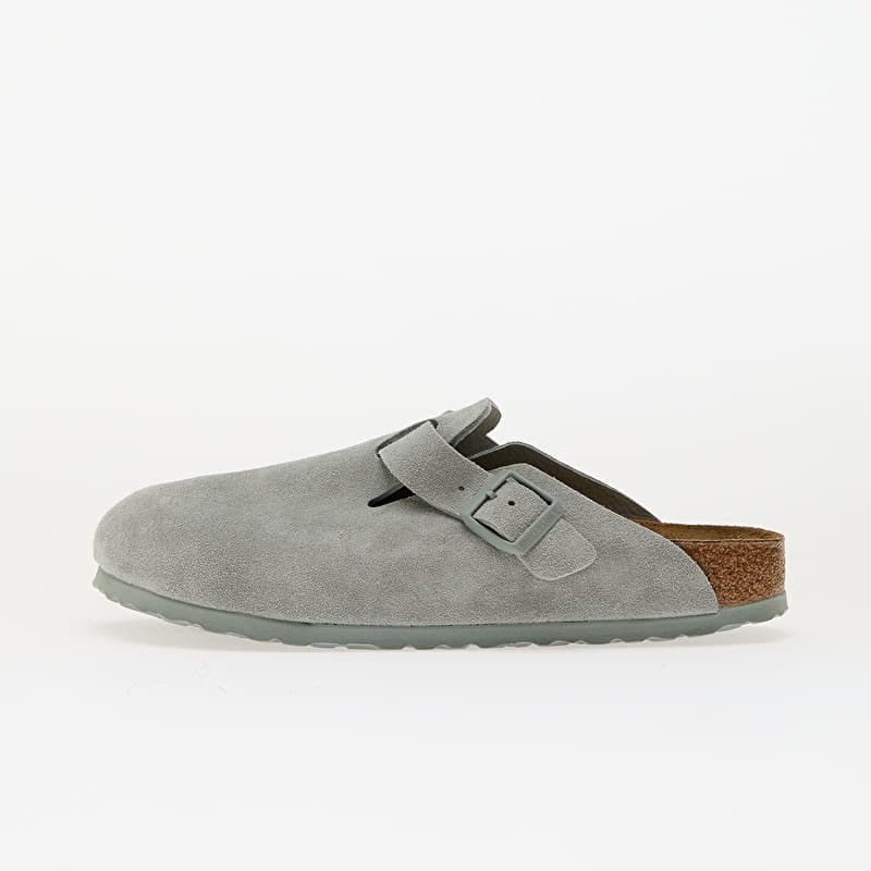 Birkenstock Boston Suede Leather Pure Sage