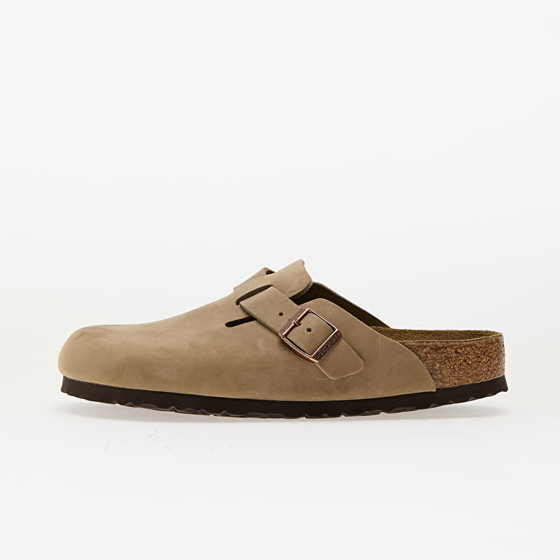 Birkenstock Boston Natural Leather Oiled Tabacco Brown