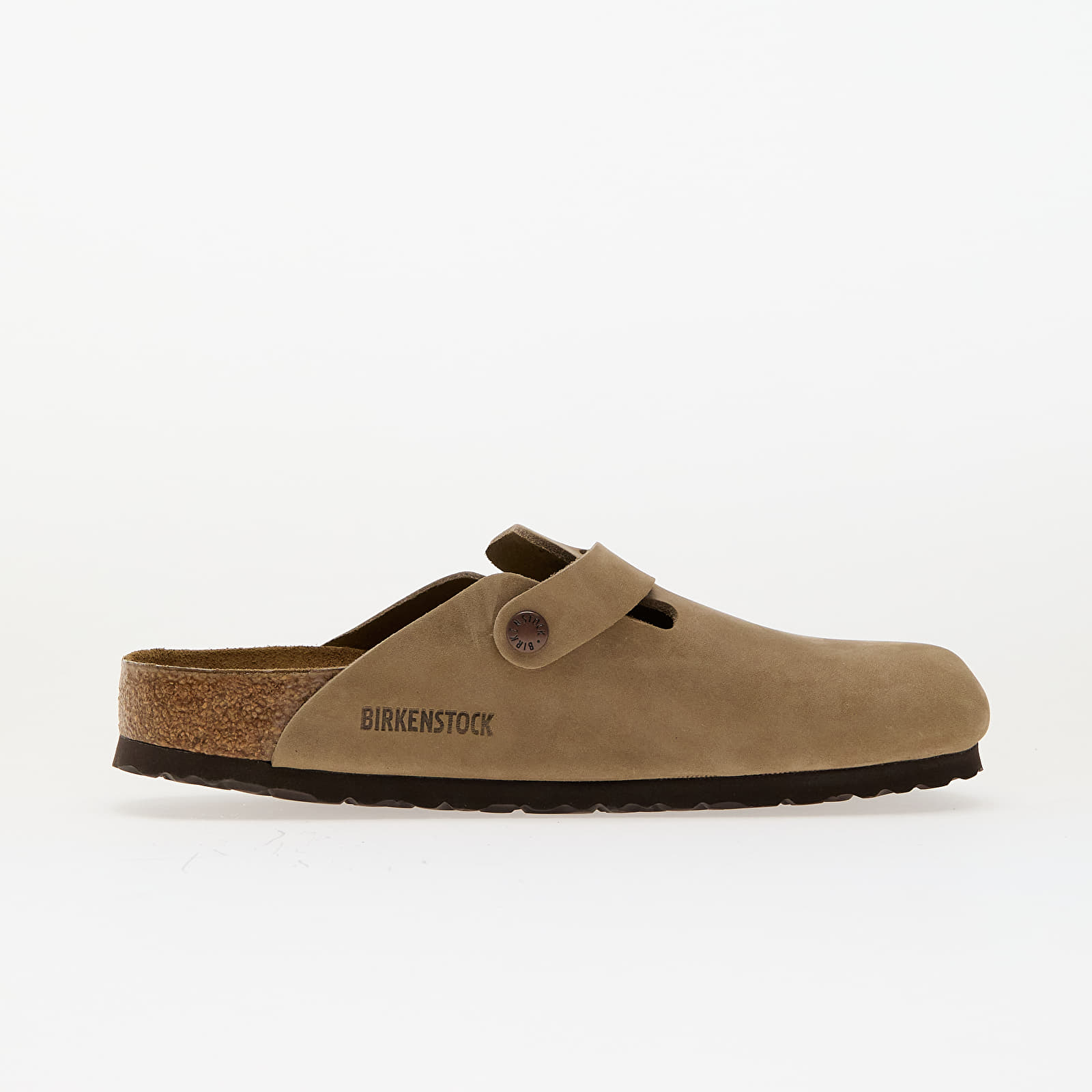 Men's shoes Birkenstock Boston Natural Leather Oiled Tabacco Brown