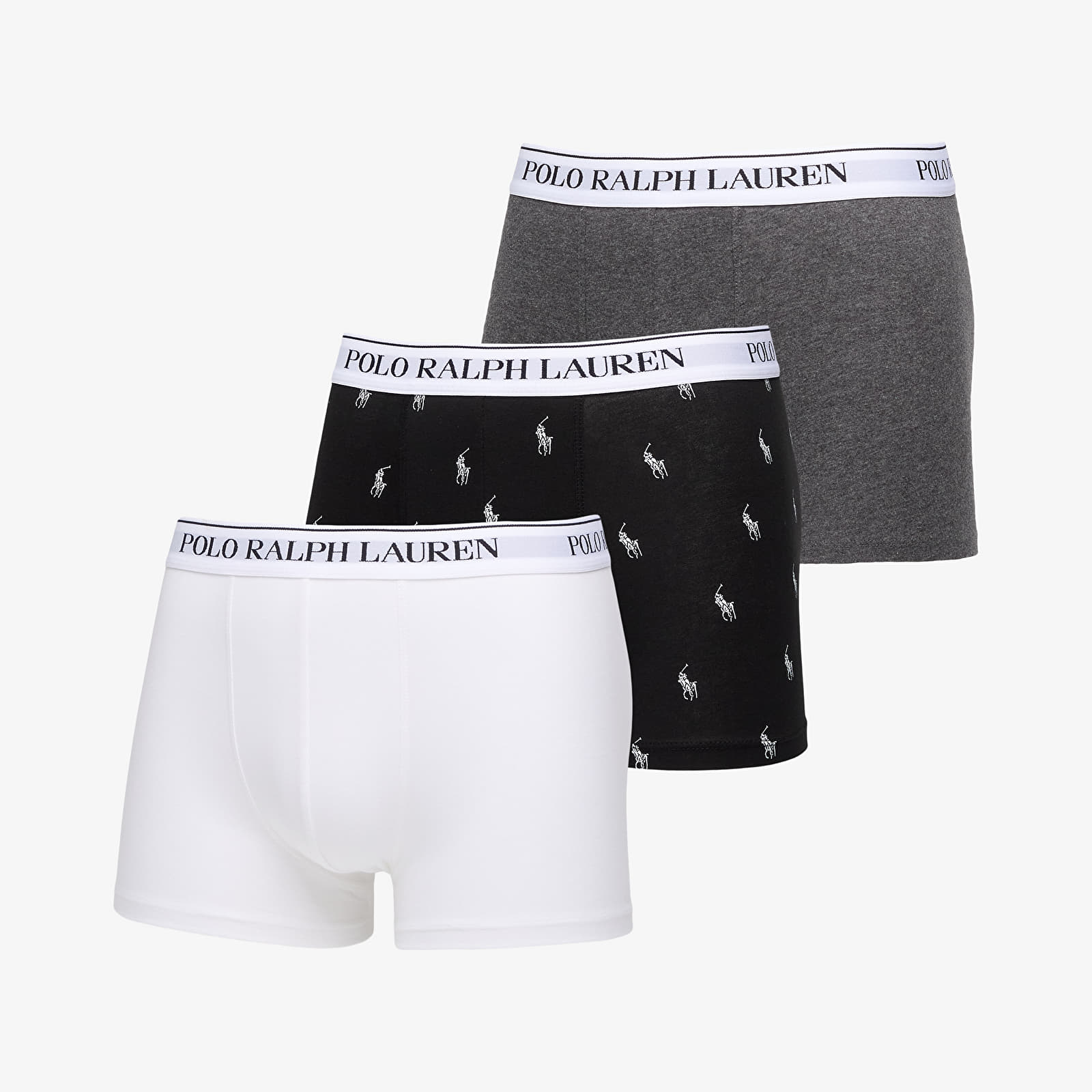 Boxershorts Ralph Lauren Classic Stretch Cotton Trunk 3-Pack Multicolor