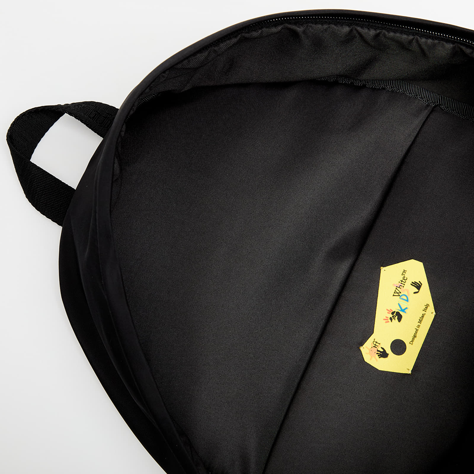 Pánské batohy Off-White Kids Arrow Butterfly Backpack Black/ White