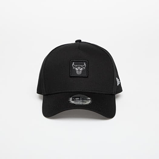 New Era 9FORTY Aframe NBA Metallic Patch Chicago Bulls Black