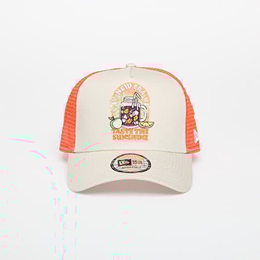 Καπέλα New Era 9FORTY Af Trucker Summer Patch Stone/ Orange