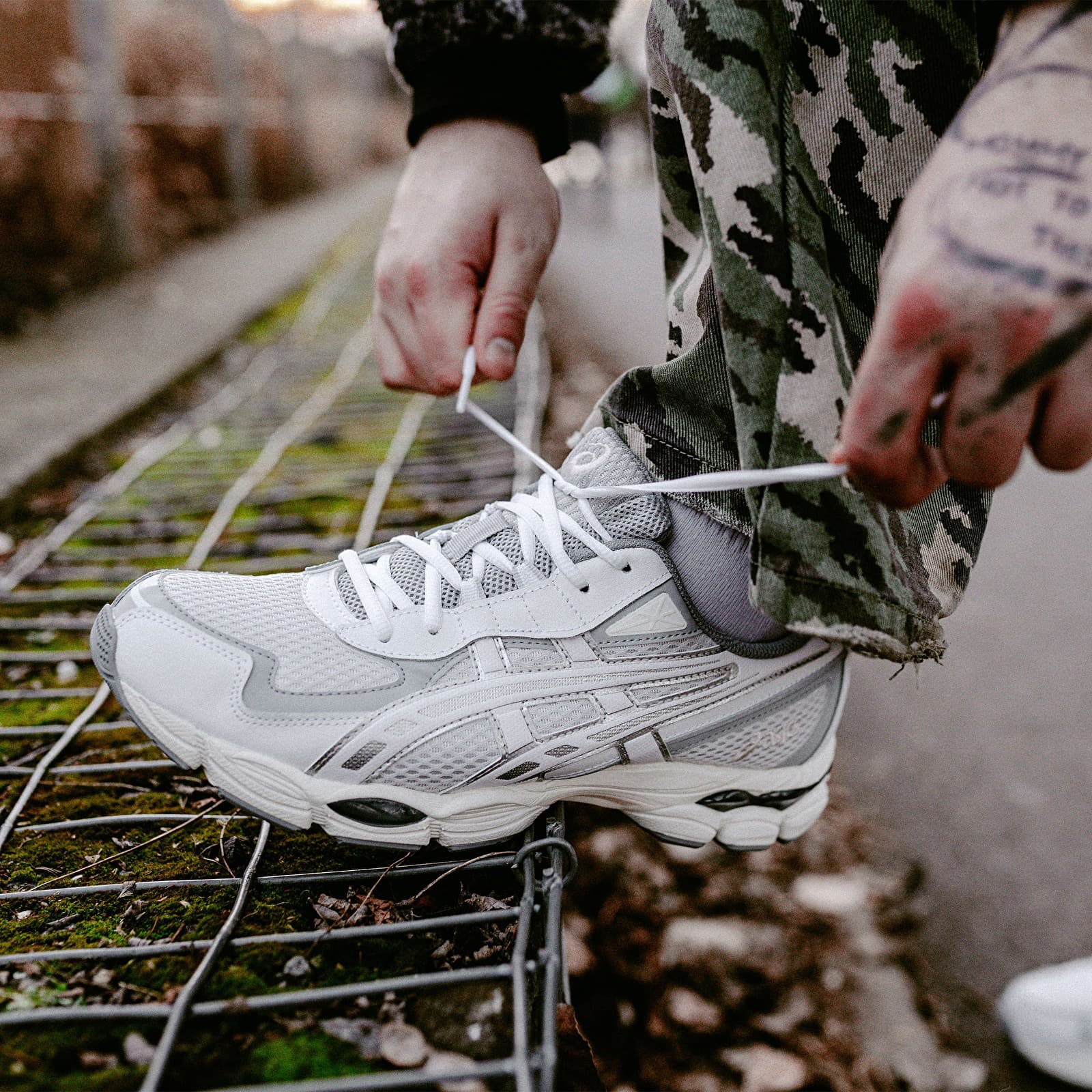 Men's shoes Asics Gel-NYC 2055 Glacier Grey/ White