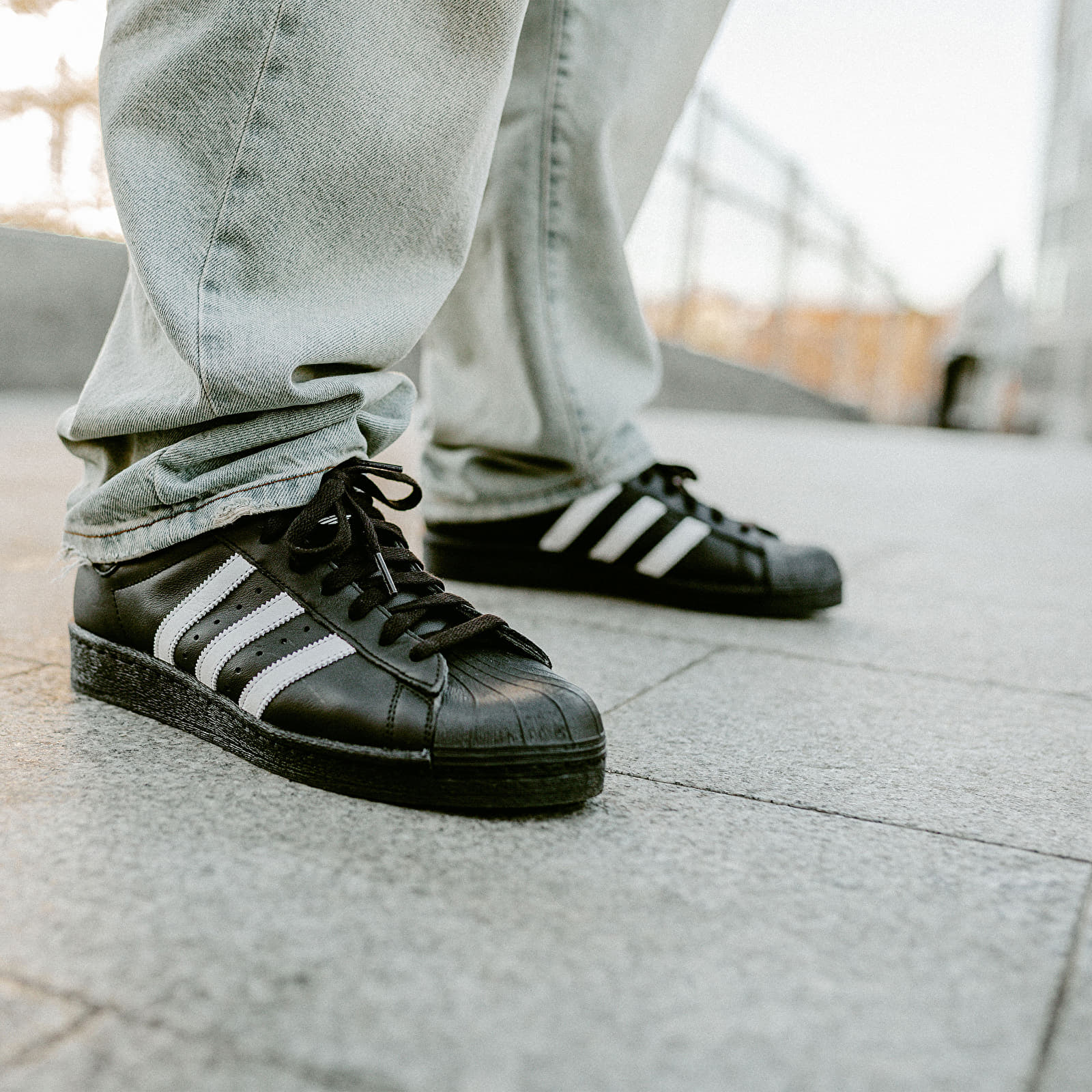 Férfi cipők adidas Superstar 82 Core Black/ Ftw White/ Core Black