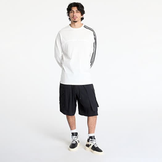 【Adidas コリア】 Y-3 3-Stripes Long Sleeve Top Koszulki Y-3 3-Stripes Long Sleeve Top UNISEX Black | Footshop