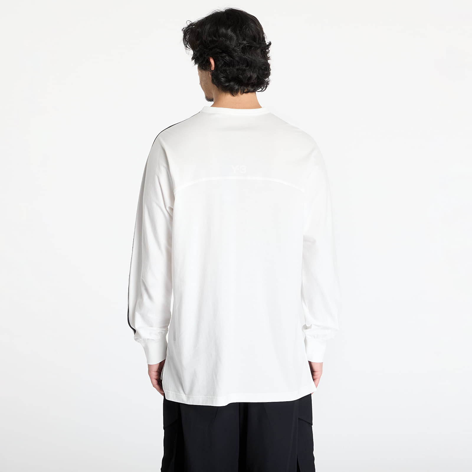 T-shirts Y-3 3-Stripes Long Sleeve Long-Sleeve Top UNISEX Core White