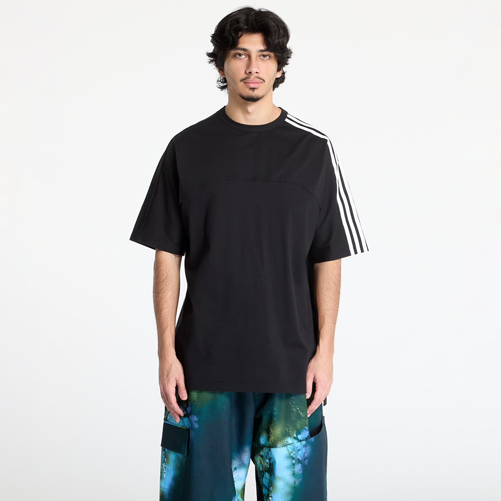 T-Shirts Y-3 3-Stripes Short Sleeve T-Shirt UNISEX Black