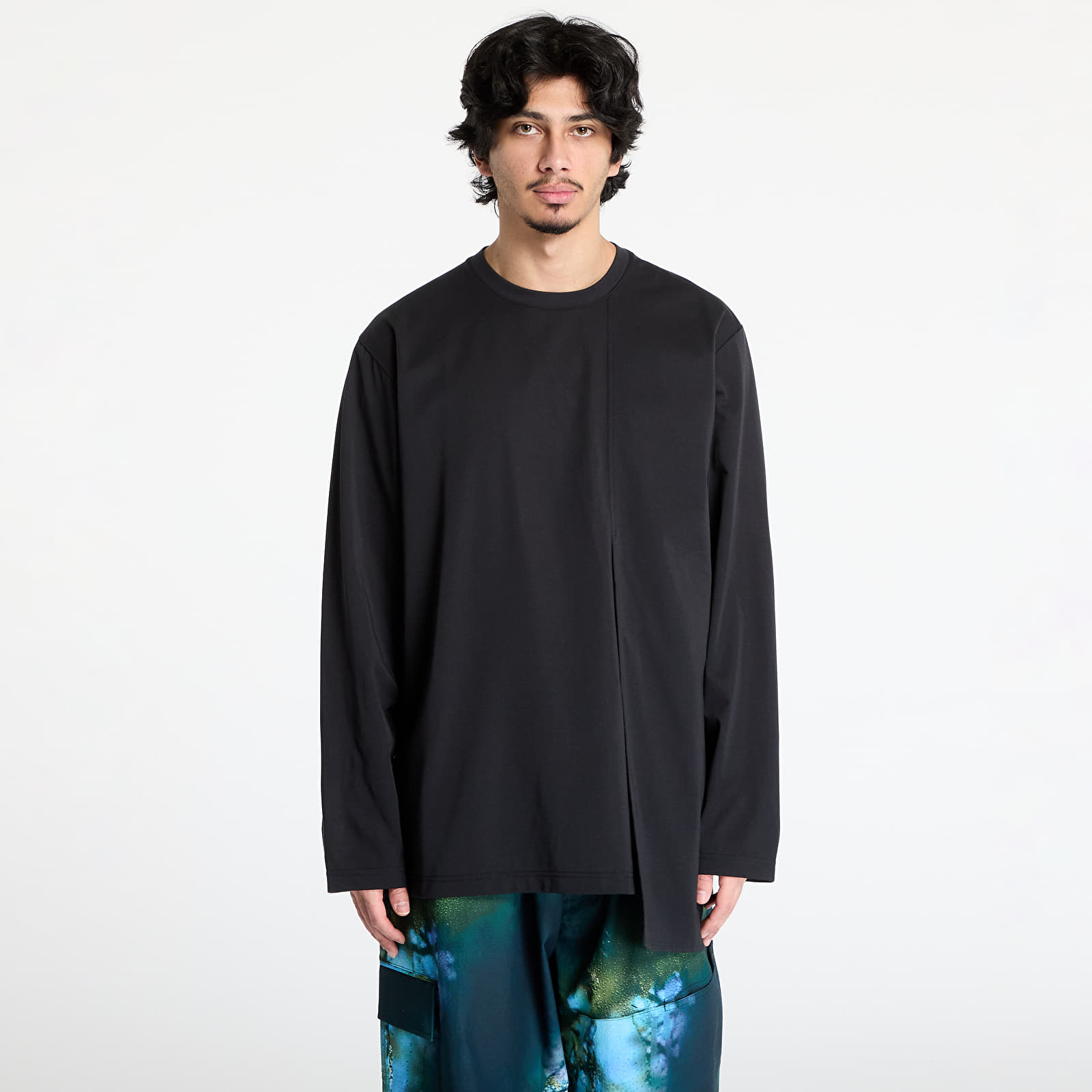 T-Shirts Y-3 Premium Long Sleeve Long-Sleeve Top UNISEX Black