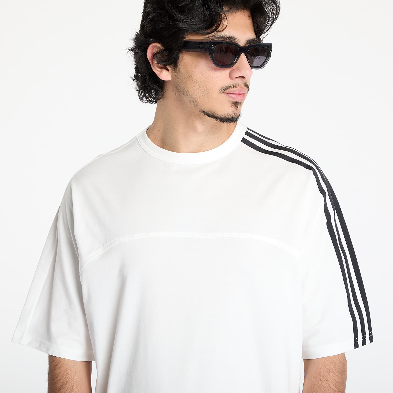 T-Shirts Y-3 3-Stripes Short Sleeve T-Shirt UNISEX Core White
