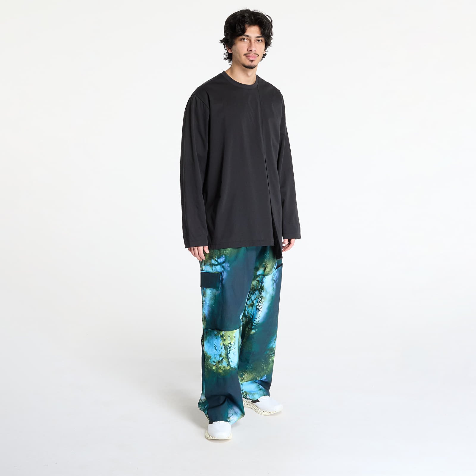 T-Shirts Y-3 Premium Long Sleeve Long-Sleeve Top UNISEX Black