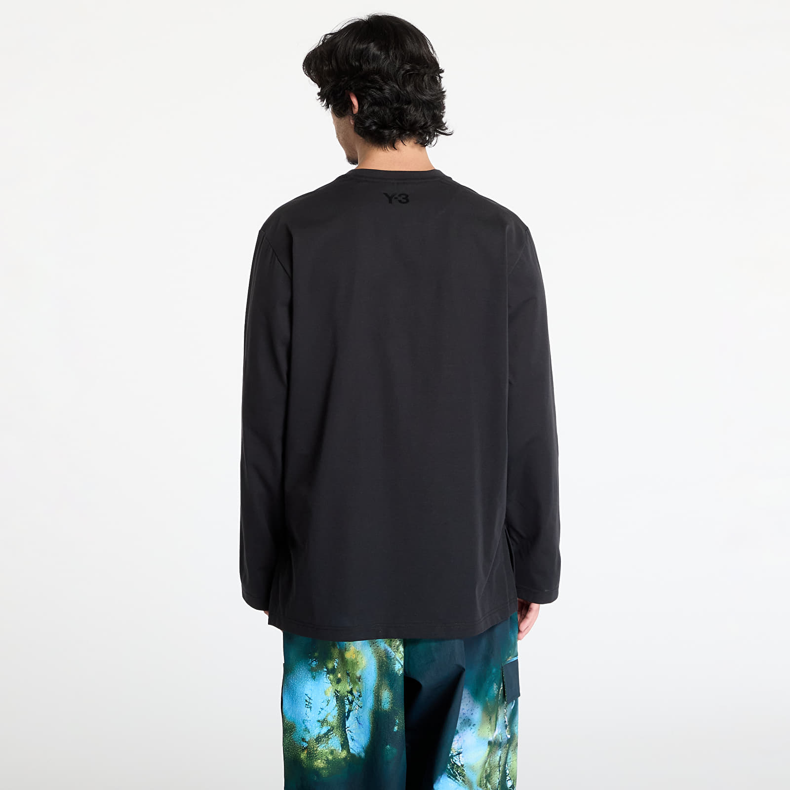 T-Shirts Y-3 Premium Long Sleeve Long-Sleeve Top UNISEX Black