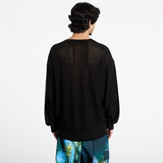 Sweaters Y-3 Graphic Knit Crew Sweatshirt UNISEX Black