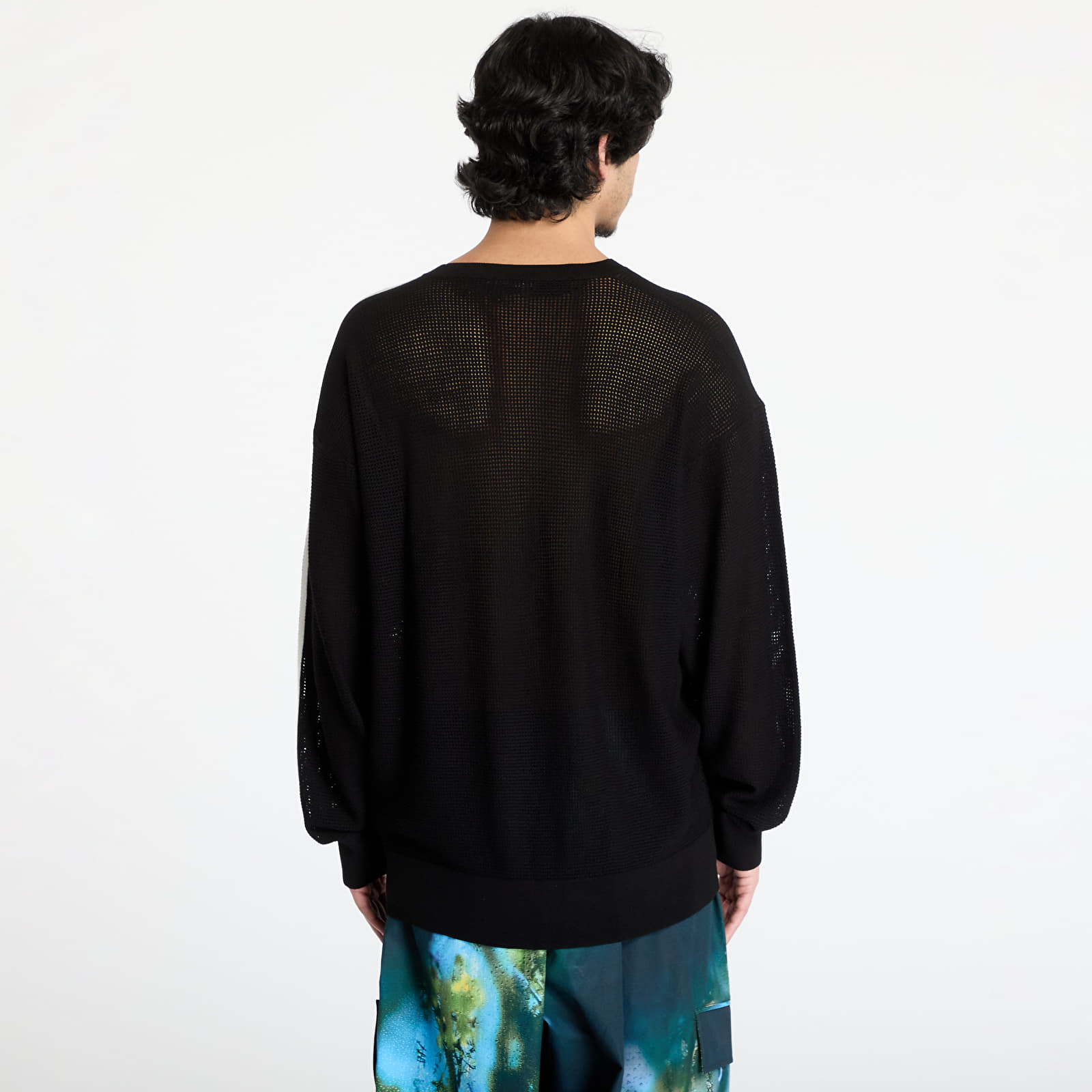 Sweaters Y-3 Graphic Knit Crew Sweatshirt UNISEX Black