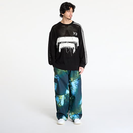 Sweaters Y-3 Graphic Knit Crew Sweatshirt UNISEX Black
