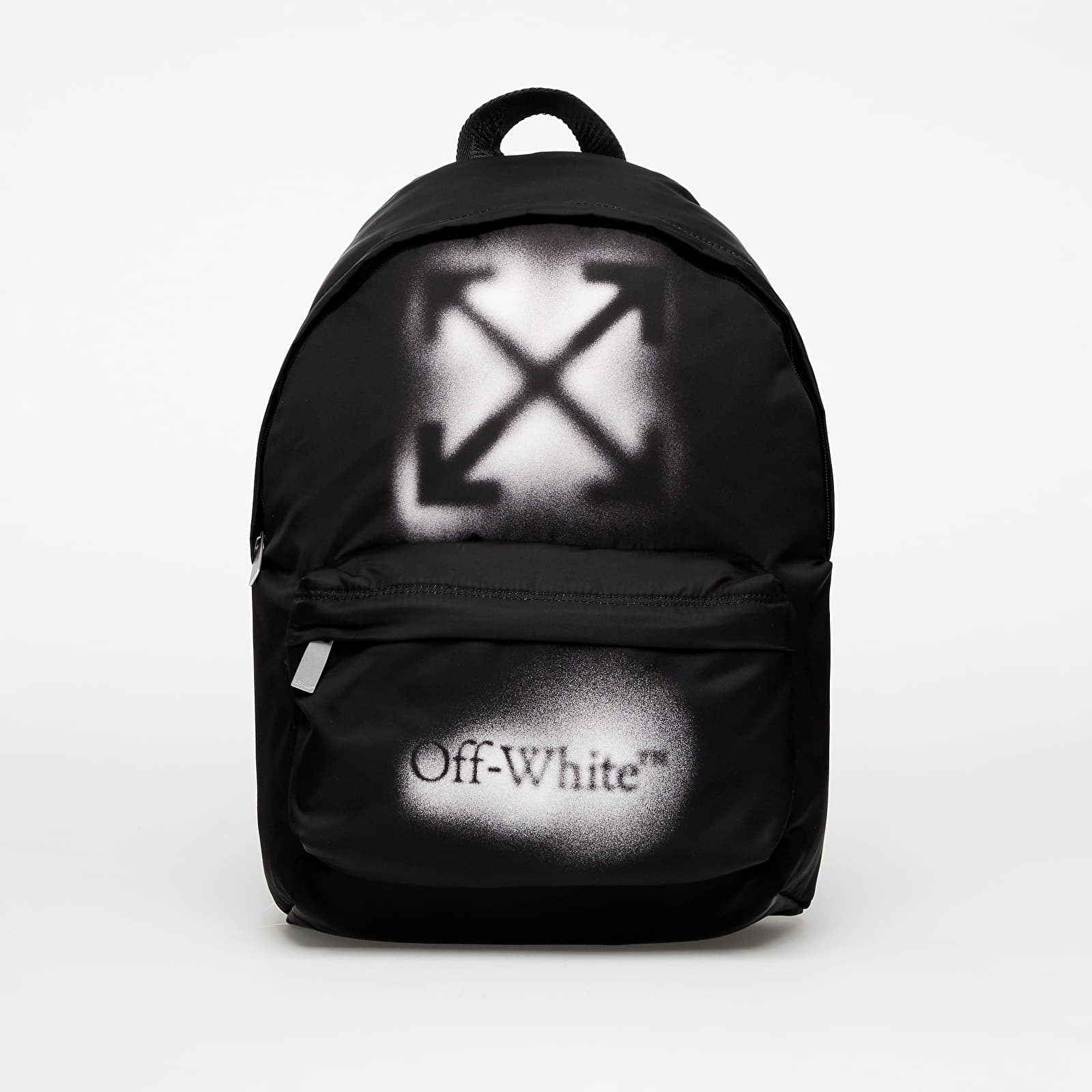 Férfi hátizsákok Off-White Arrow Spray Backpack Black/ White