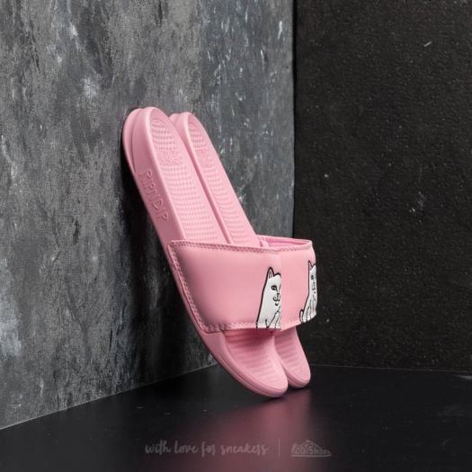Women s shoes RIPNDIP Lord Nermal Slides Pink Footshop