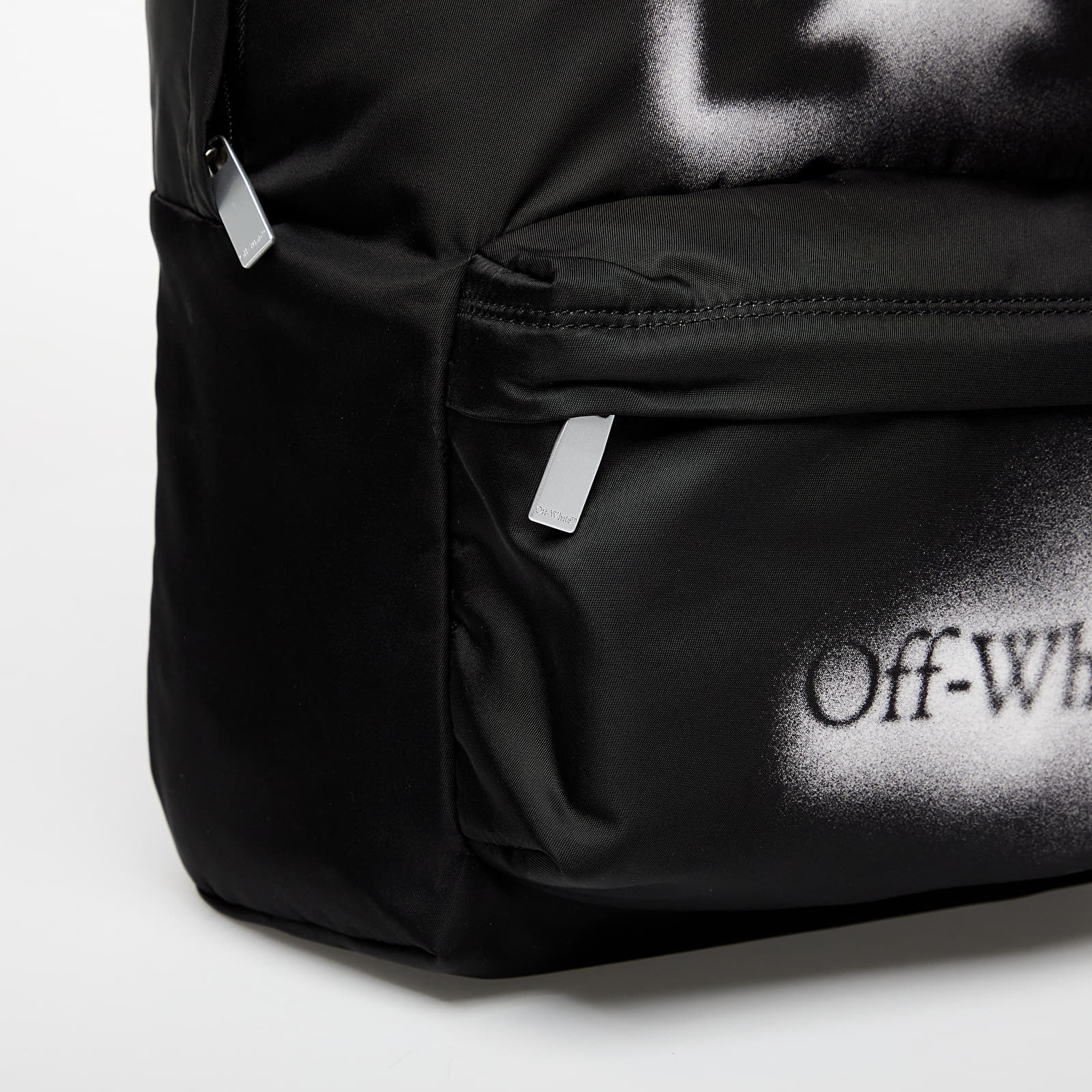 Férfi hátizsákok Off-White Arrow Spray Backpack Black/ White