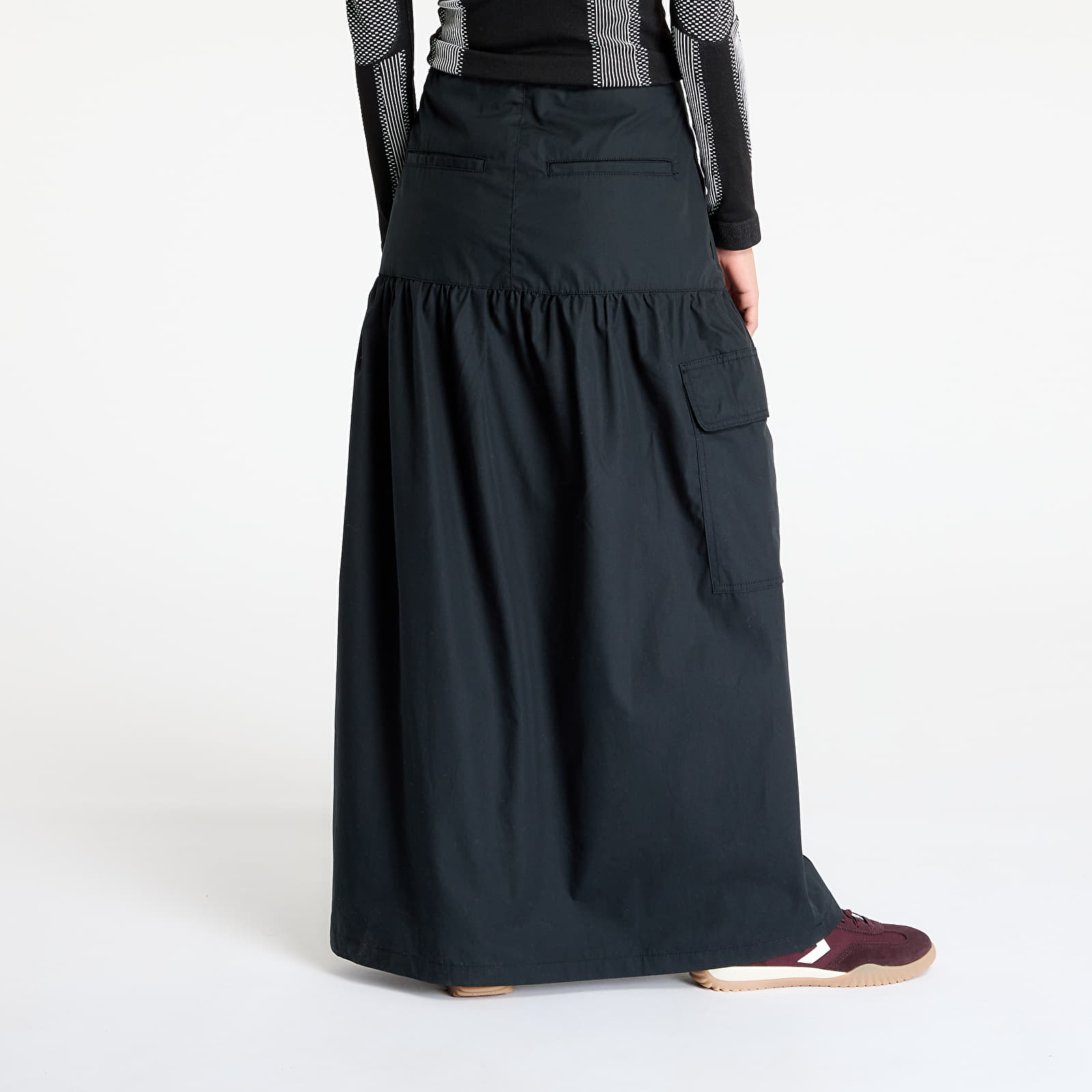 Sukně Convese Long Skirt Black
