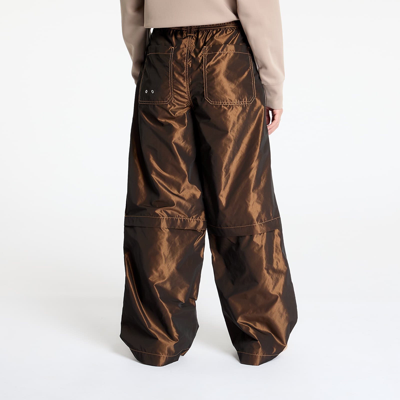 Dámske nohavice Converse Water-Repellent Cargo Pants Brown