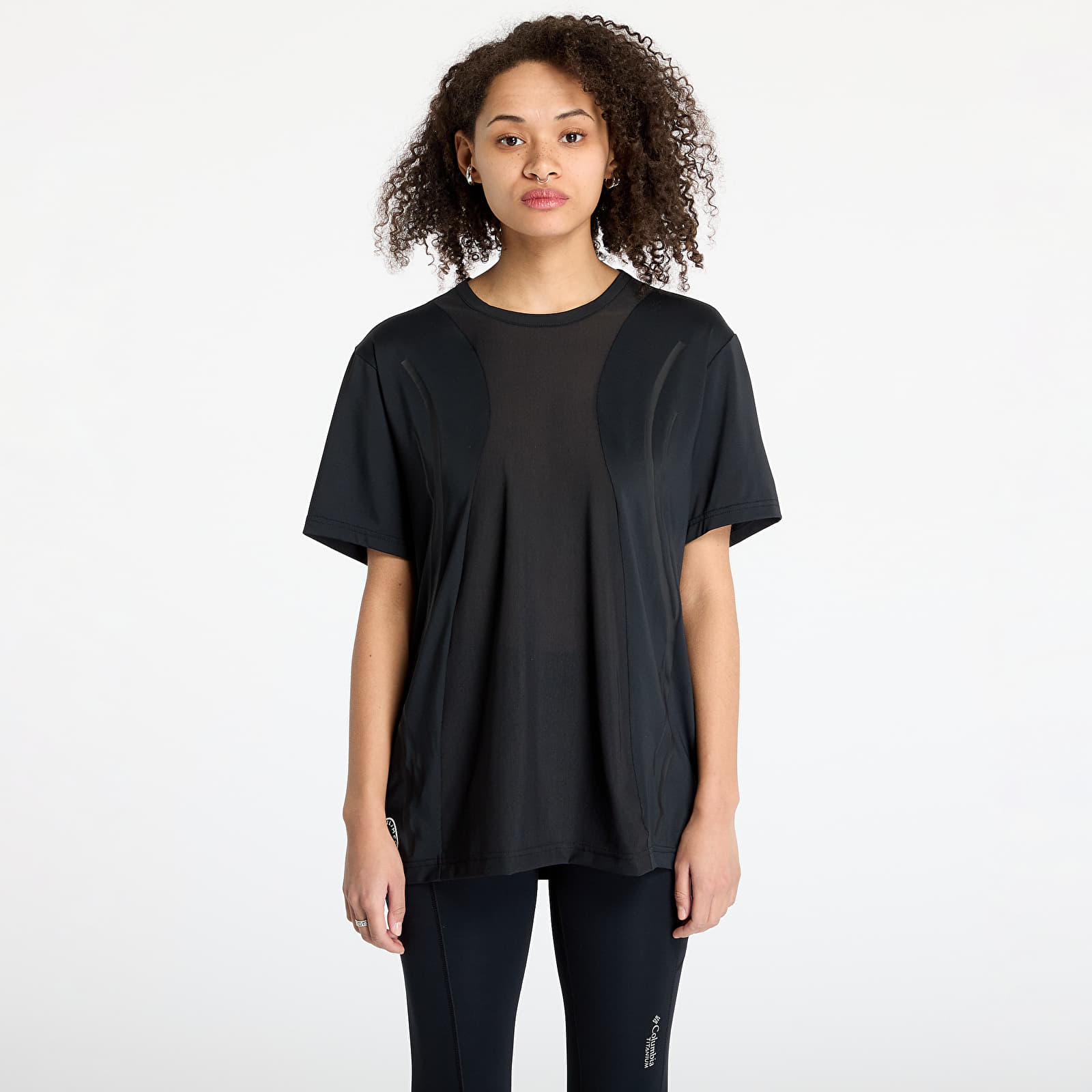 Women's T-shirts adidas By Stella Mccartney Running Tee Black/ Black