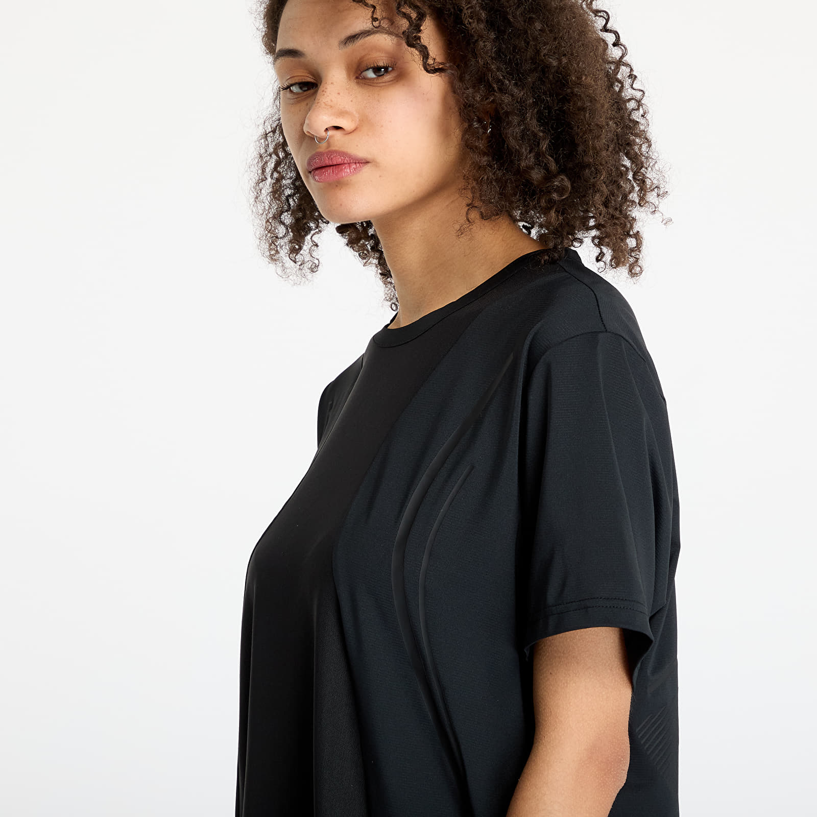 Women's T-shirts adidas By Stella Mccartney Running Tee Black/ Black